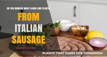 Should You Remove the Plastic-Like Casing from Italian Sausage?