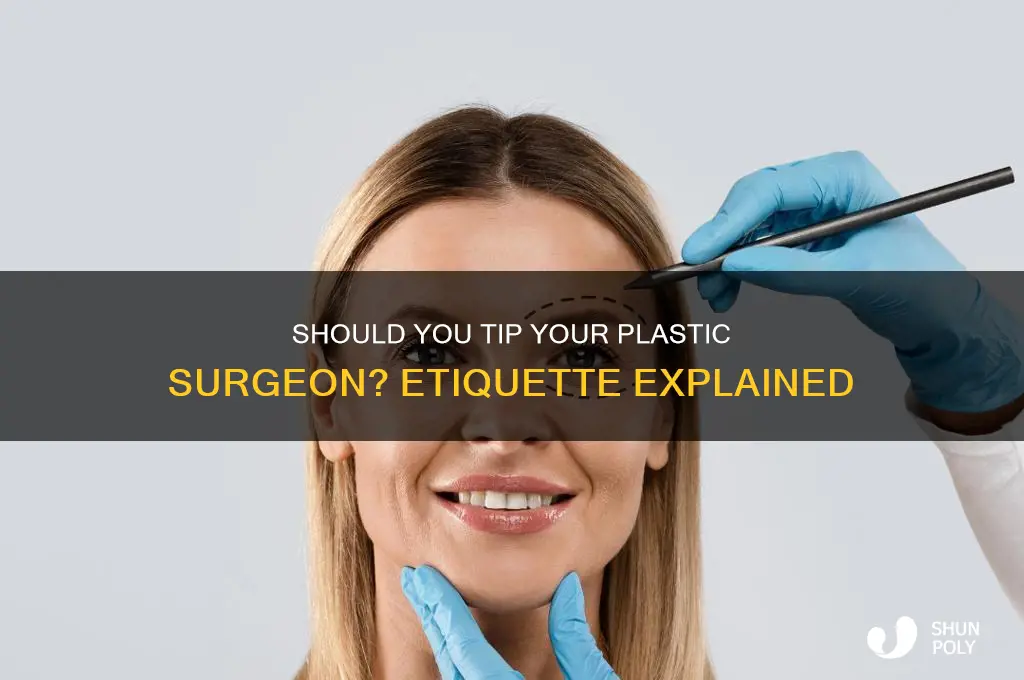 do you tip a plastic surgeon
