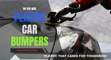 Waxing Plastic Car Bumpers: Yes or No?