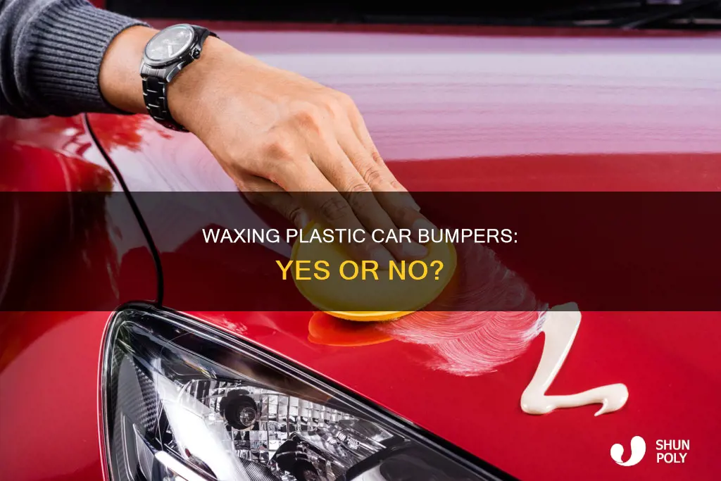 do you wax plastic car bumpers