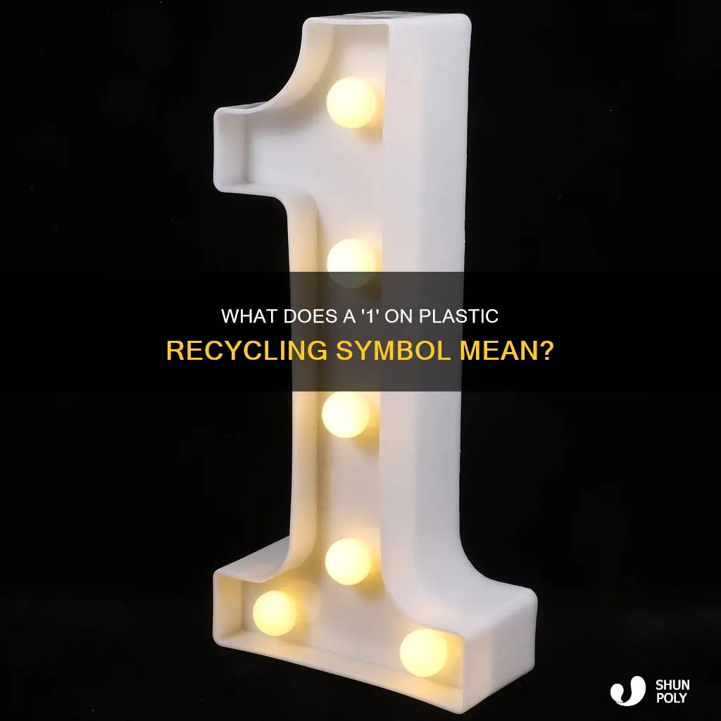 does a 1 mean its plastic