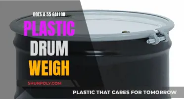 How Heavy is a 55-Gallon Plastic Drum?