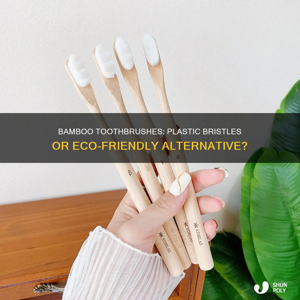does a bamboo toothbrush have plastic bristles