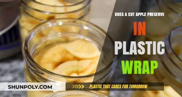 Preserving Cut Apples: Does Plastic Wrap Keep Them Fresh Longer?