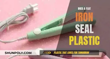 How to Seal Plastic Using a Flat Iron