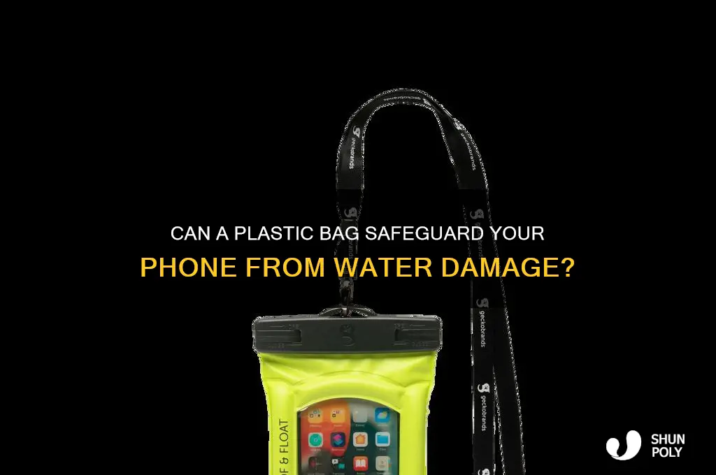 does a plastic bag protect your phone from water