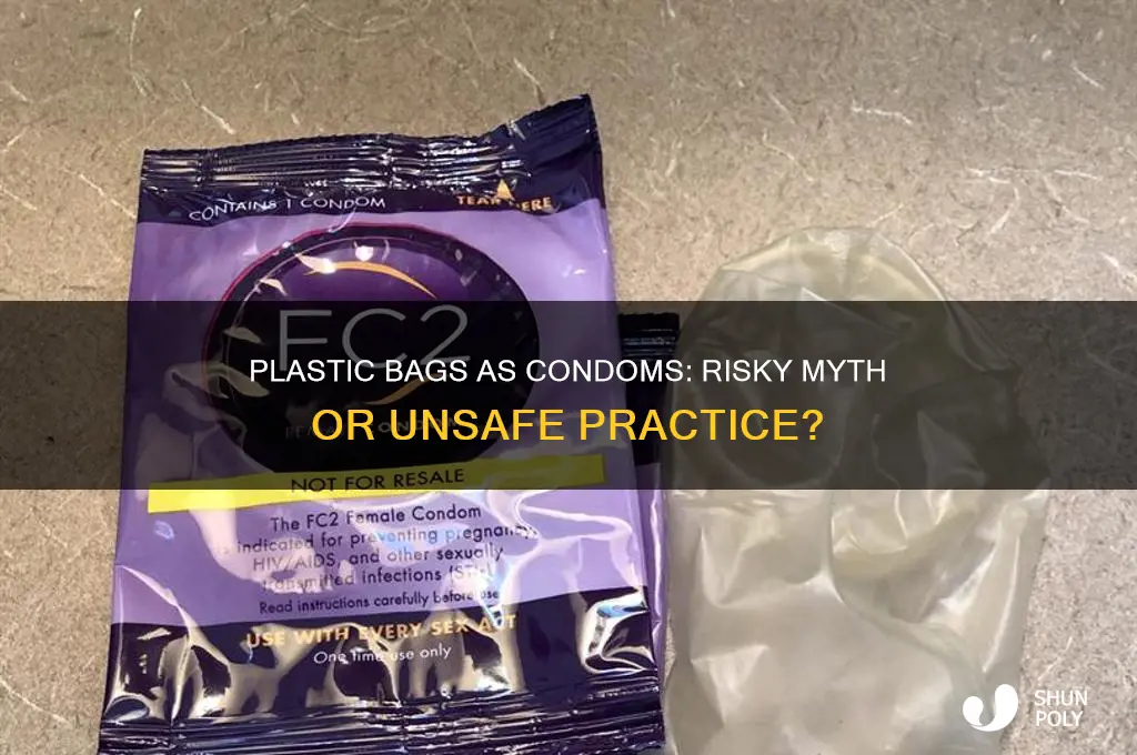 does a plastic bag work as a condom