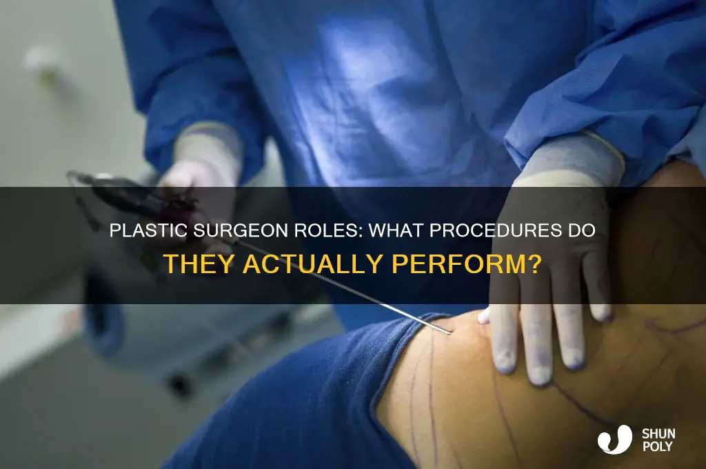 does a plastic surgeon do everything