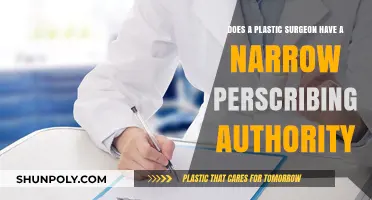 Plastic Surgeons' Prescribing Authority: Limited Scope Explained