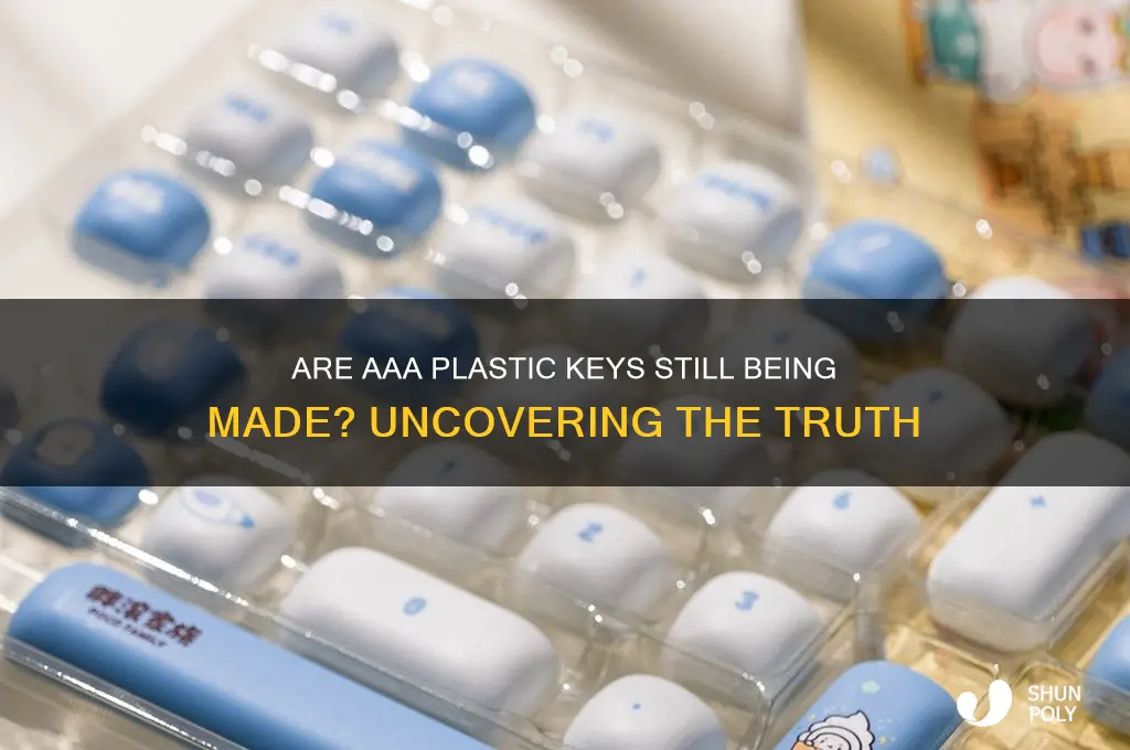 does aaa still make plastic keys