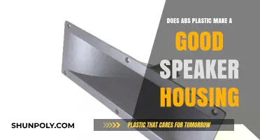 ABS Plastic for Speaker Housing: Pros, Cons, and Performance Insights