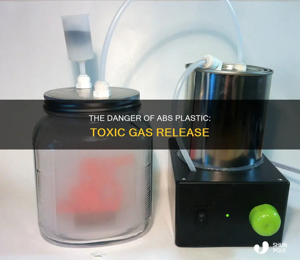 does abs plastic release toxic gases