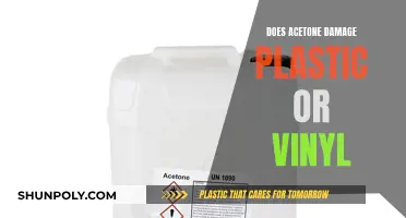 How Acetone Interacts with Plastic and Vinyl