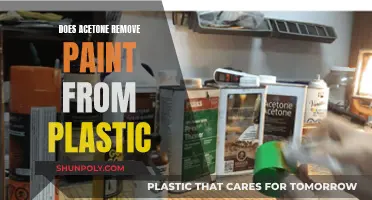 Removing Paint from Plastic: The Power of Acetone