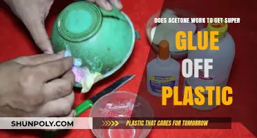 Acetone Effectiveness: Removing Super Glue from Plastic Surfaces Safely
