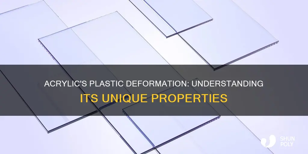 does acrylic have a plastic deformation