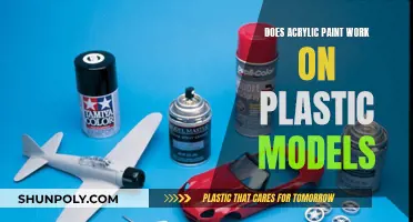 Acrylic Paint on Plastic Models: Does It Work?