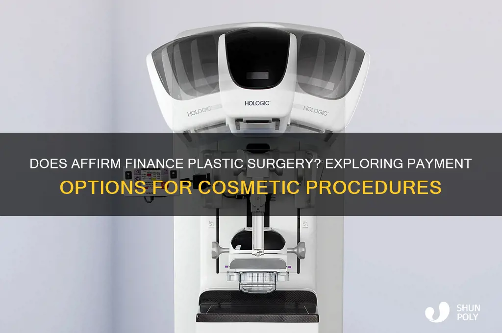 does affirm pay for plastic surgery