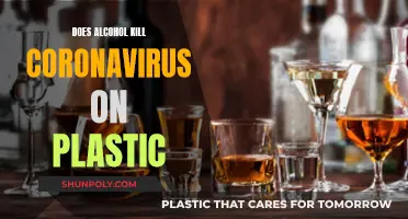 Alcohol's Effect on Coronavirus: Plastic Protection?