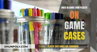 Alcohol and Plastic: Game Cases' Worst Nightmare