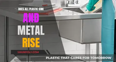 Plastic Sinks, Metal Rises: Why Do They Behave Differently?