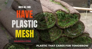 The Plastic Mesh in Sod: What's the Deal?