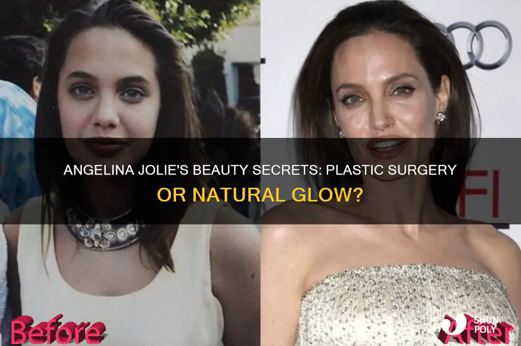 does angelina jolie do plastic surgery