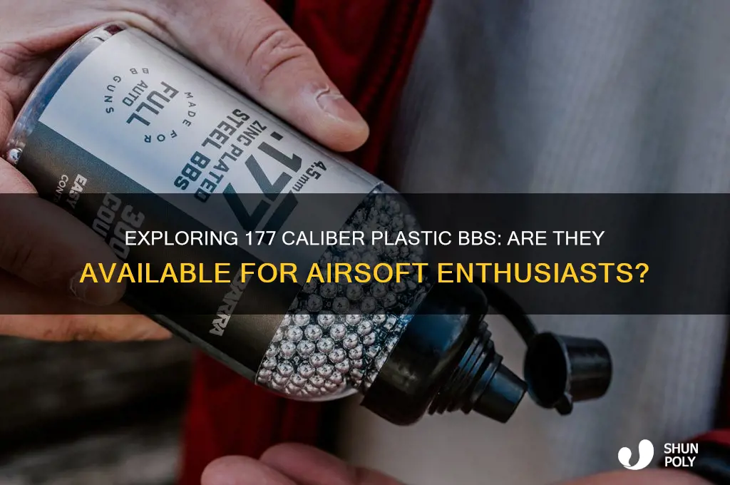 does anyone make 177 caliber plastic bbs