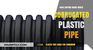 Who Manufactures White Corrugated Plastic Pipe: A Comprehensive Guide