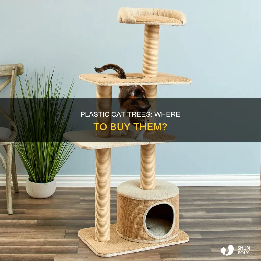 does anyone sell plastic cat trees