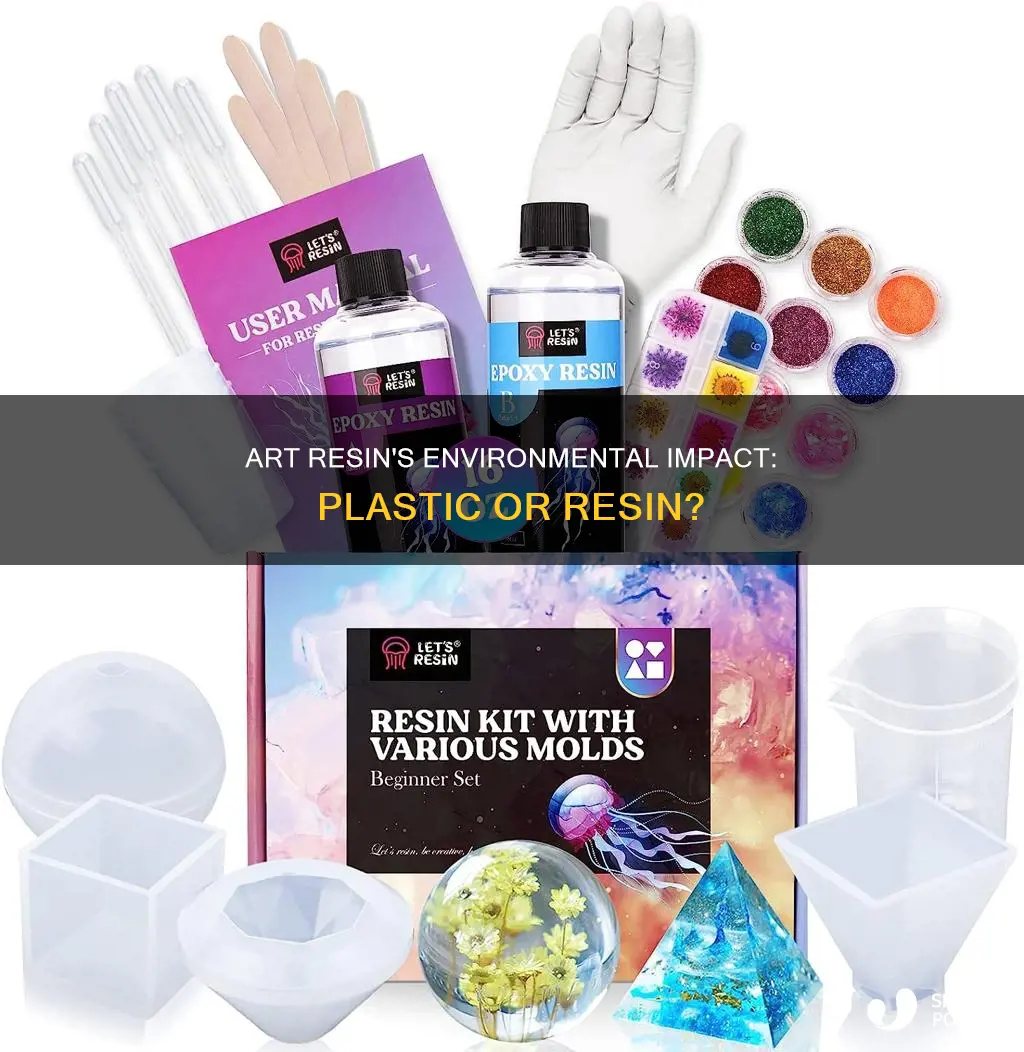 does art rain resin to plastic