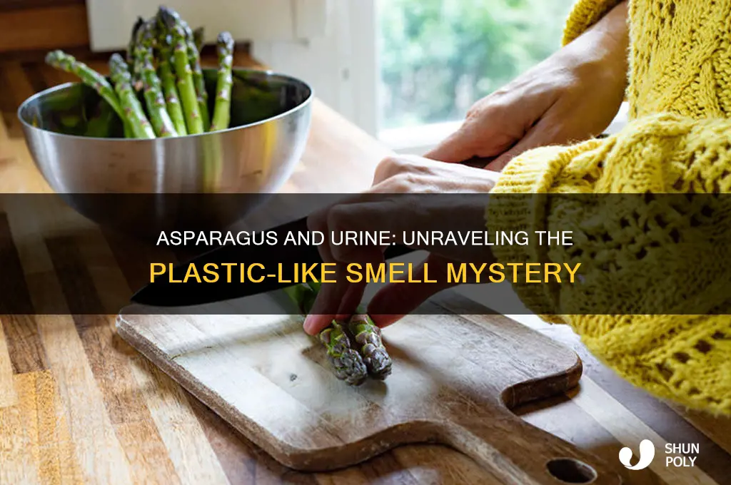 does asparagus make urine smell like plastic