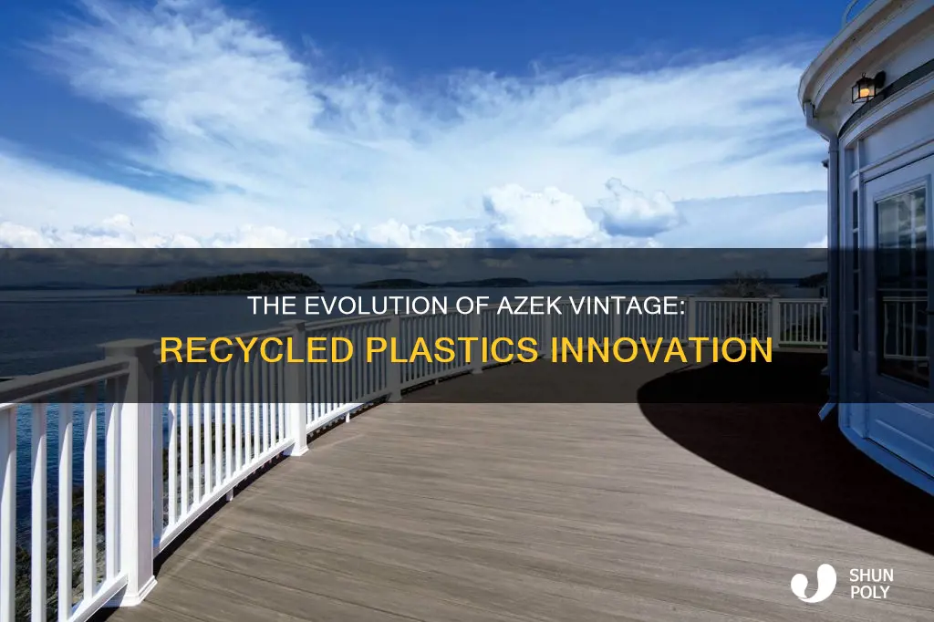 does azek vintage contain recycled plastics