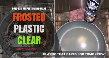 Can Bar Keepers Friend Restore Clarity to Frosted Plastic Surfaces?