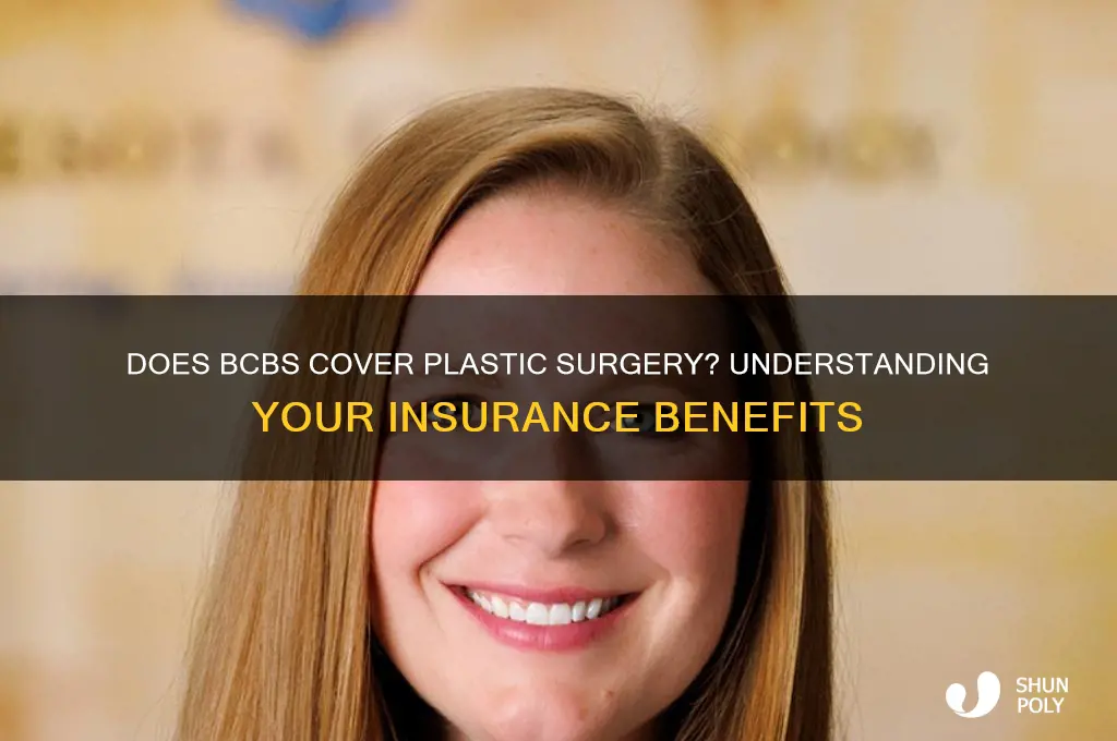 does bcbs cover plastic surgery