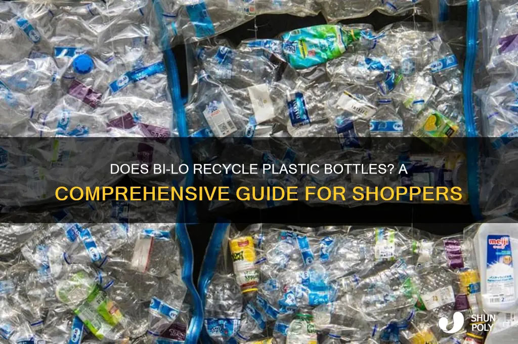 does bi lo recycle plastic bottles