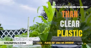 Black Paper vs. Clear Plastic: Which Absorbs Heat More Efficiently?