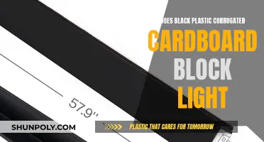 Black Plastic Corrugated Cardboard: Light-Blocking Wonder?