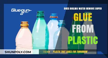 Boiling Water vs. Super Glue: Effective Removal from Plastic Surfaces?