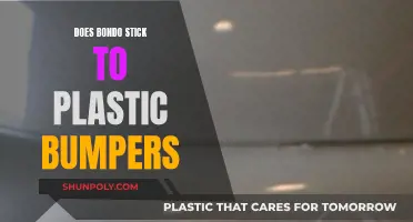 Bondo and Plastic Bumpers: A Good Adhesion?
