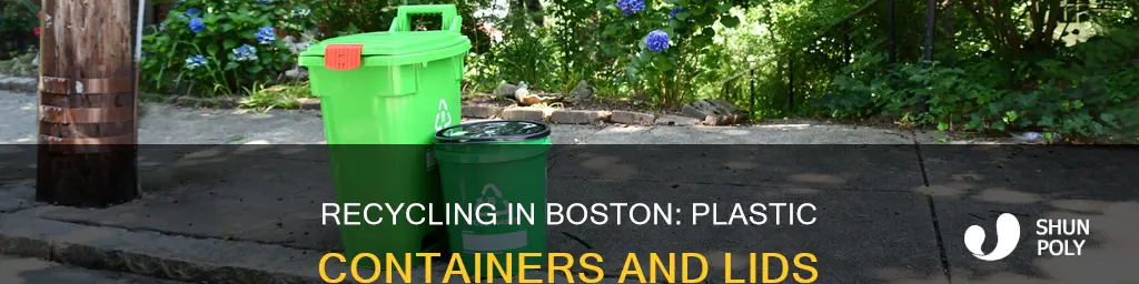 does boston mass recycle 5 plastic containers with lids