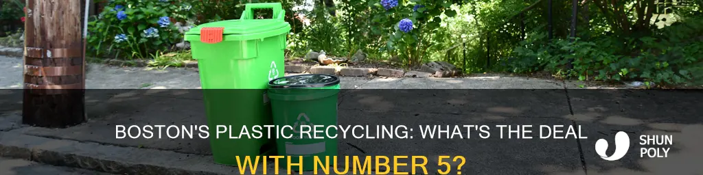 does boston mass recycle 5 plastic