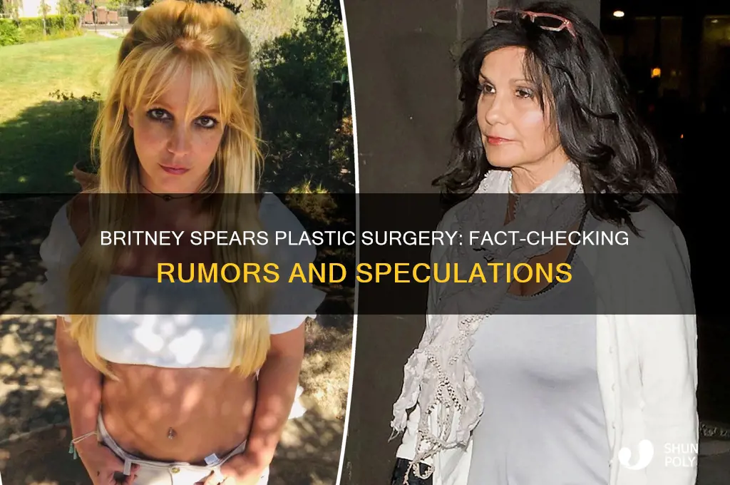 does britney spears have plastic surgery
