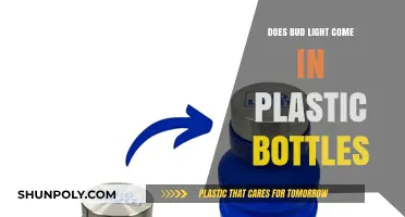 Does Bud Light Offer Plastic Bottles? Exploring Packaging Options