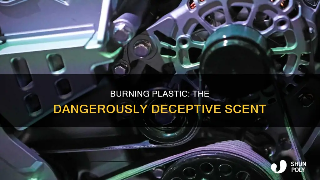 does burning plastic smelll like bruning nail