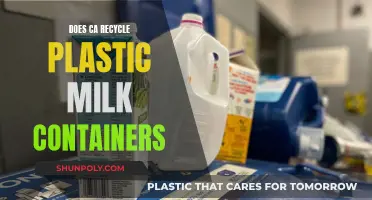 Can California Recycle Plastic Milk Containers? Unveiling the Truth