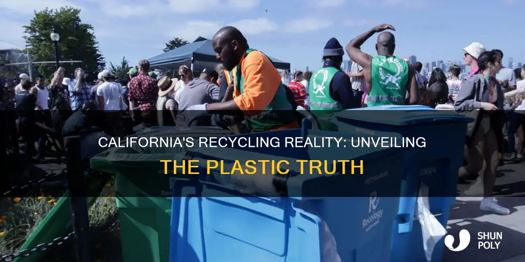 does california actually recycle plastic