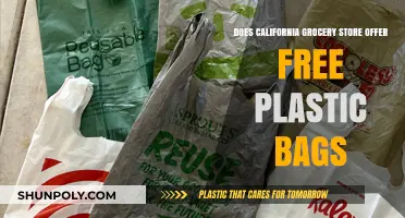 California Grocery Stores: Free Plastic Bags or Eco-Friendly Alternatives?