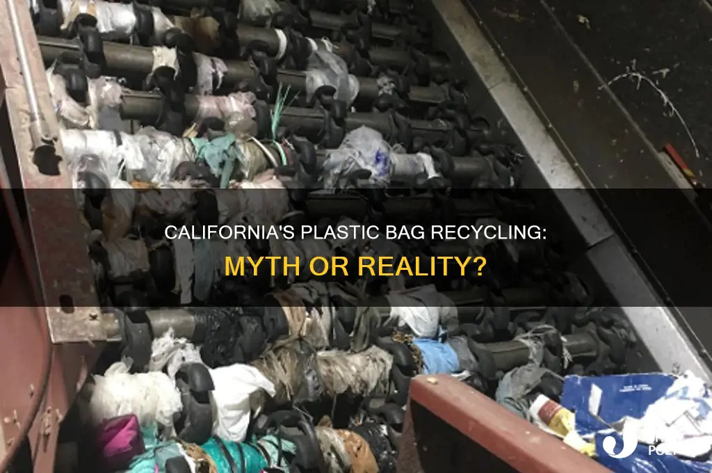 does california recycle plastic bags