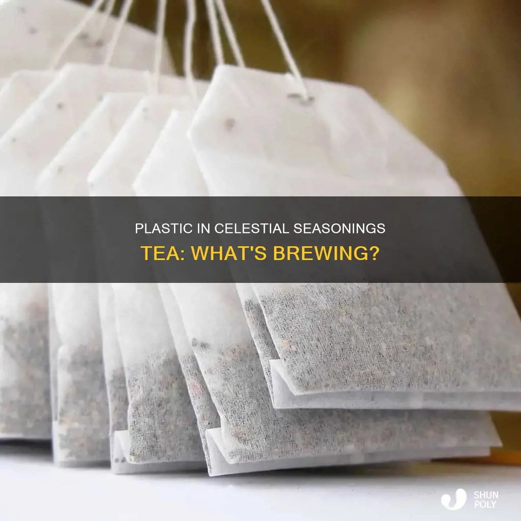 does celestial seasonings tea have plastic